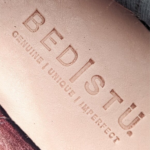 Bed Stu Women Chelesa Black Rustic Leather Western Boots size 6.5 - Picture 8 of 9